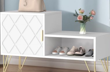 Grab This Shoe Storage Bench for Just $71.99 (Reg. $120)!